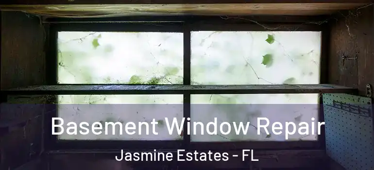 Basement Window Repair Jasmine Estates - FL