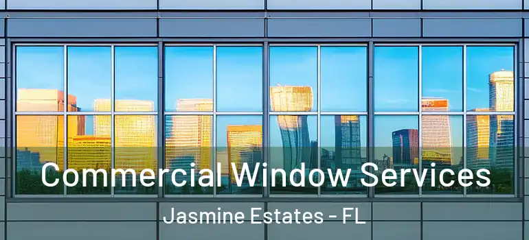 Commercial Window Services Jasmine Estates - FL