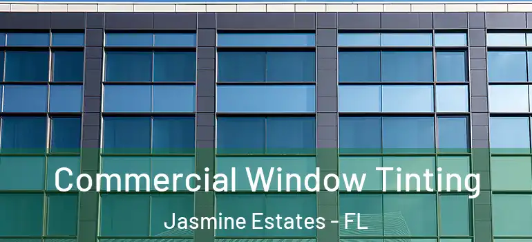 Commercial Window Tinting Jasmine Estates - FL