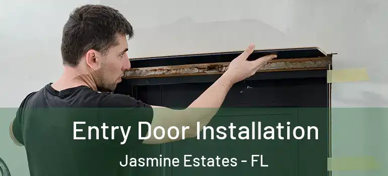 Entry Door Installation Jasmine Estates - FL