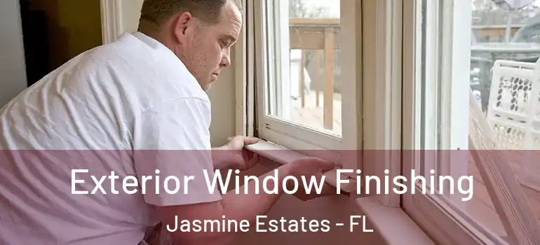 Exterior Window Finishing Jasmine Estates - FL