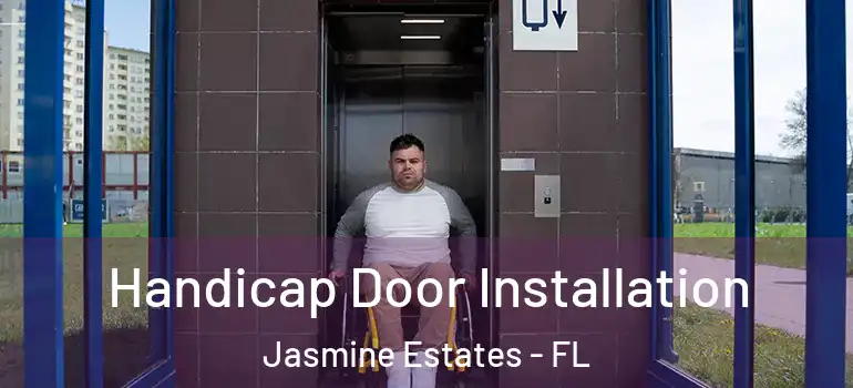 Handicap Door Installation Jasmine Estates - FL