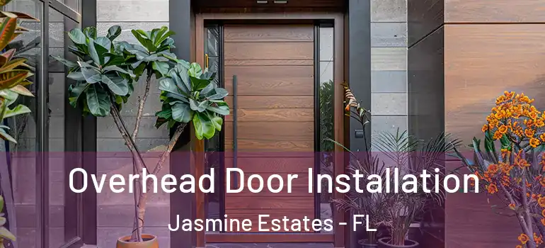Overhead Door Installation Jasmine Estates - FL