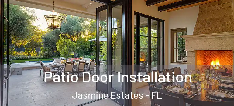 Patio Door Installation Jasmine Estates - FL