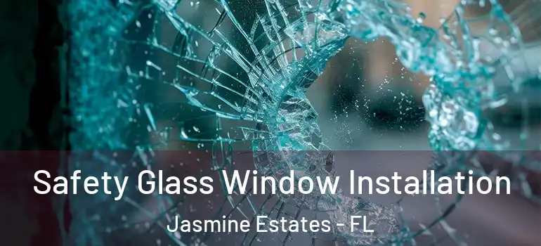Safety Glass Window Installation Jasmine Estates - FL