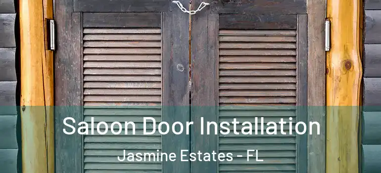 Saloon Door Installation Jasmine Estates - FL