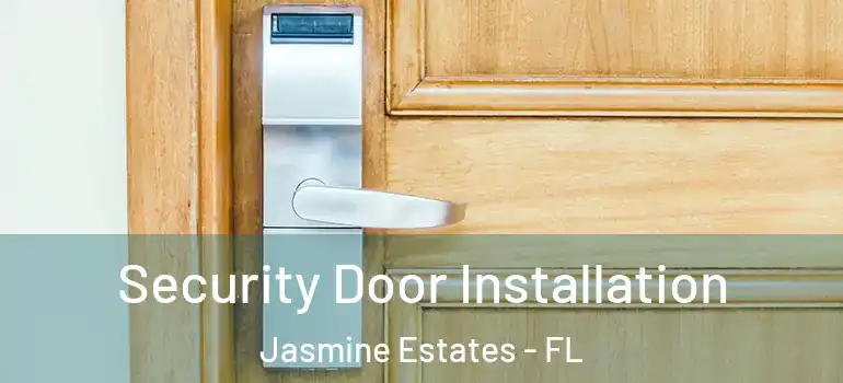 Security Door Installation Jasmine Estates - FL