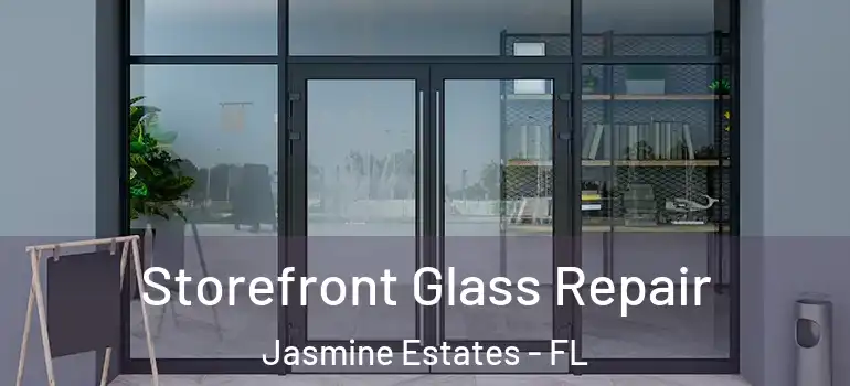 Storefront Glass Repair Jasmine Estates - FL