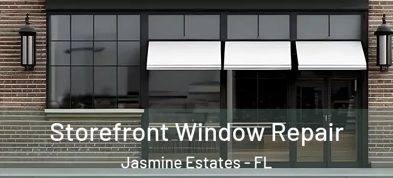 Storefront Window Repair Jasmine Estates - FL