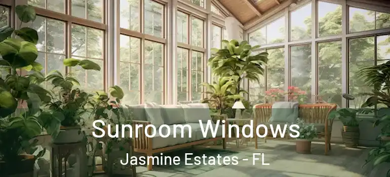 Sunroom Windows Jasmine Estates - FL