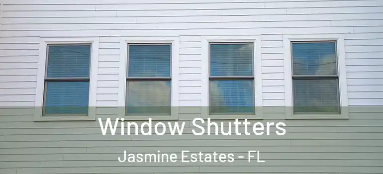 Window Shutters Jasmine Estates - FL